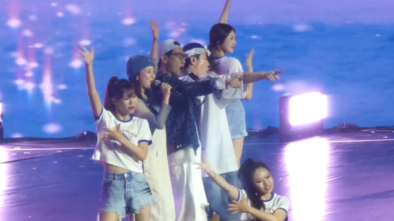 240706 RUNNING MAN 'RUN 2 U' SEOKJIN & JIHYO & SECHAN 석진&지효&세찬 - 다시 여기 바닷가 | 런닝맨 마닐라 팬미팅 직캠 4K60FPS