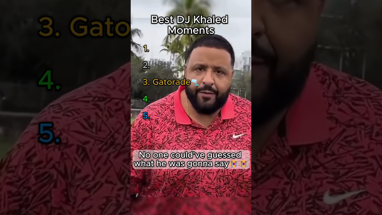 Best DJ Khaled Moments😭😭