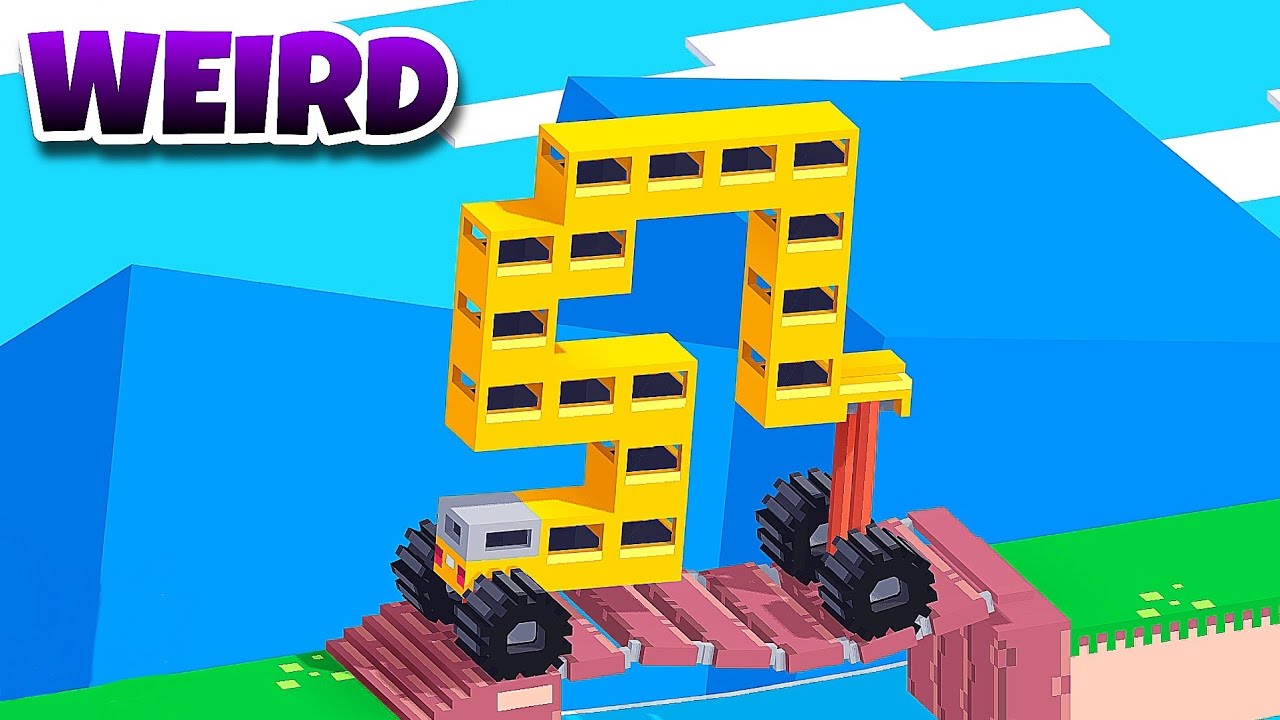 Fancade - Drive Weird Kit & Big Rope Bridge 🚜| E.P.NO.105 |