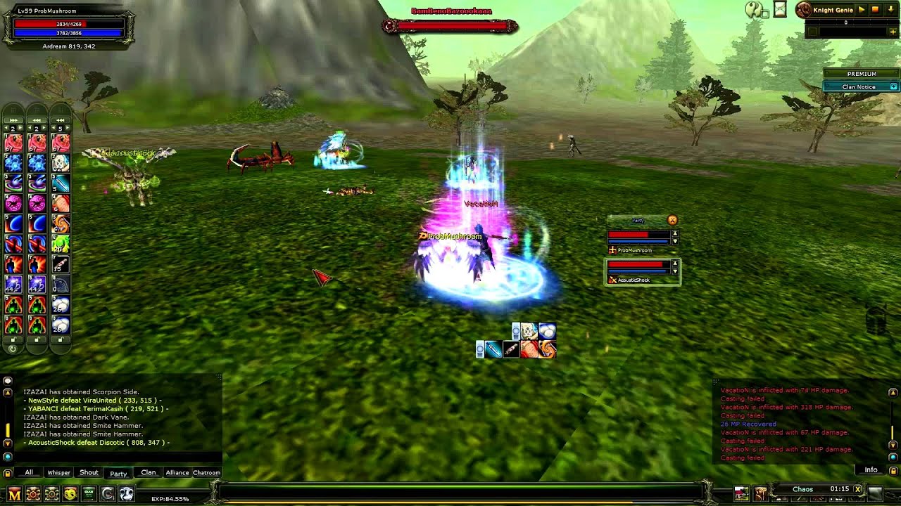 ProbMushroom&AcousticShock Pk&2v2 Movie Midgard Ardream Vol III