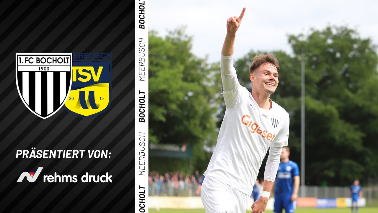 Aufstiegsrunde 9. Spieltag: 1. FC Bocholt - TSV Meerbusch 5:0 (4:0)