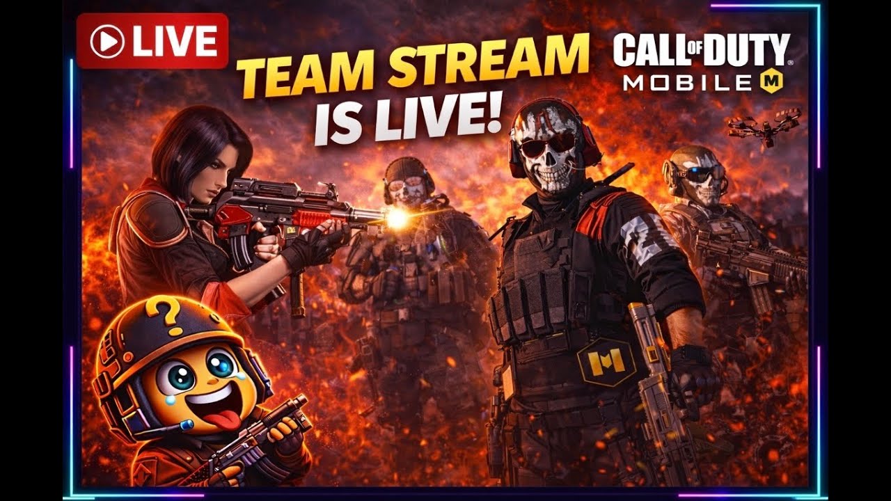 🔴 LIVE | Noob Gameplay 😄🔥 | CODM & Fun | NoobAbbayi_YT #LiveGaming #CODMRanked #TeluguLive