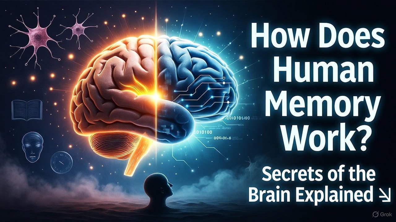 How Does Human Memory Work? | Secrets of the Brain Explained ✨ Science In Short