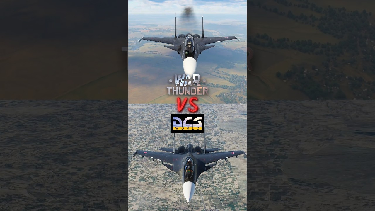 SU-30SM Sound Comparison! ( WT VS DCS)🔥 