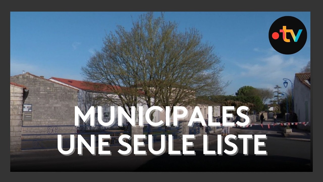 Municipales 2026 : une seule liste dans certaines communes