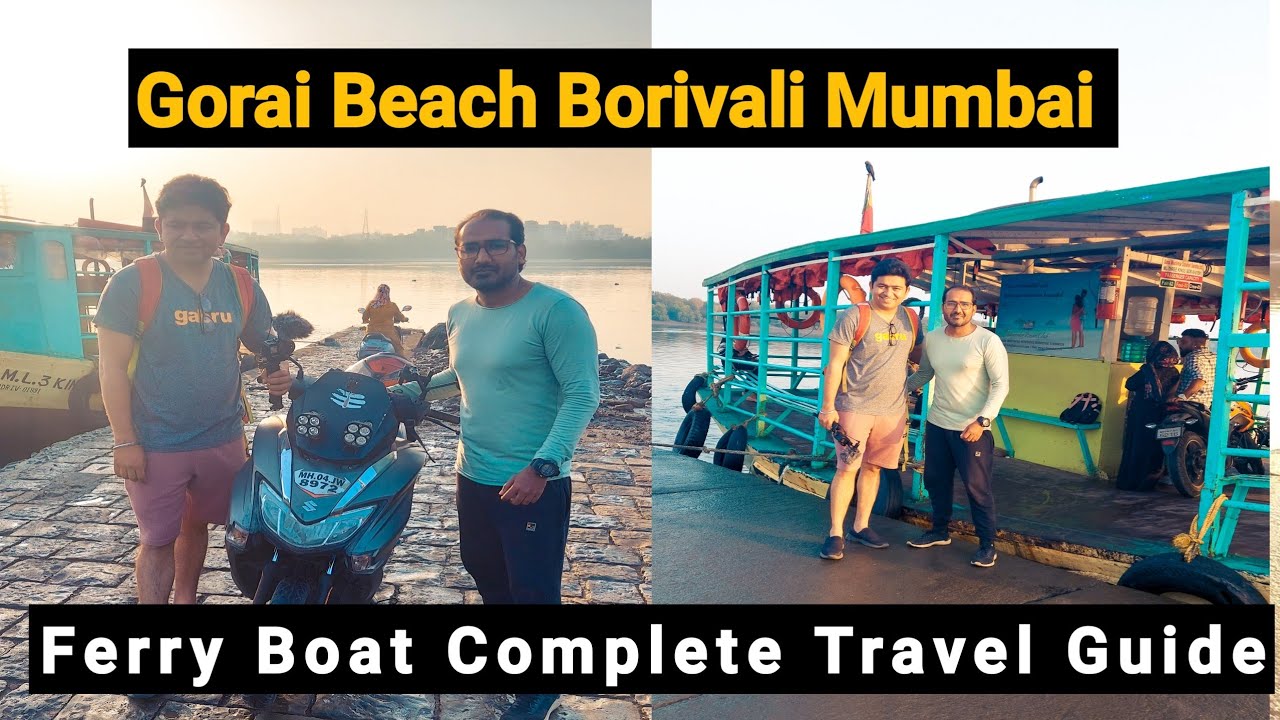 Gorai Beach Borivali Mumbai | Creek through Ferry Boat Complete Travel Guide | Shirish Vlogs