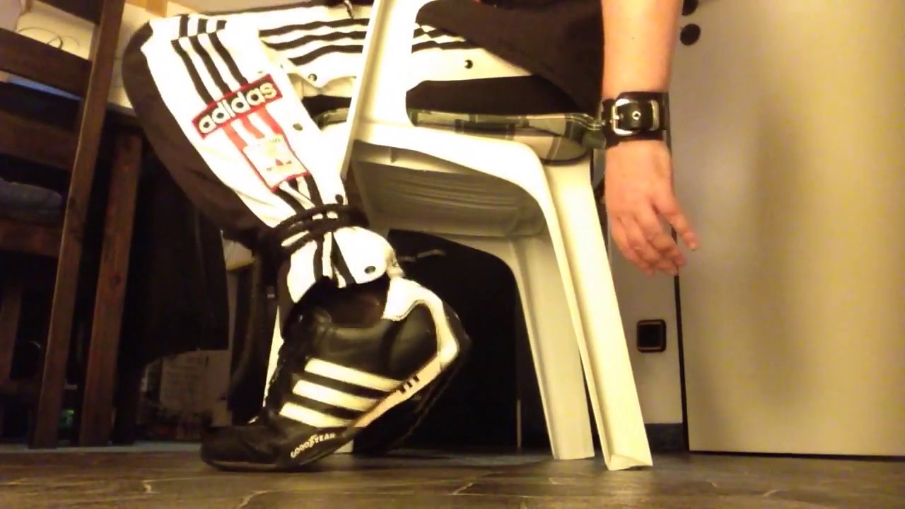 Gangster destroys my neighbours sneakers with Drill