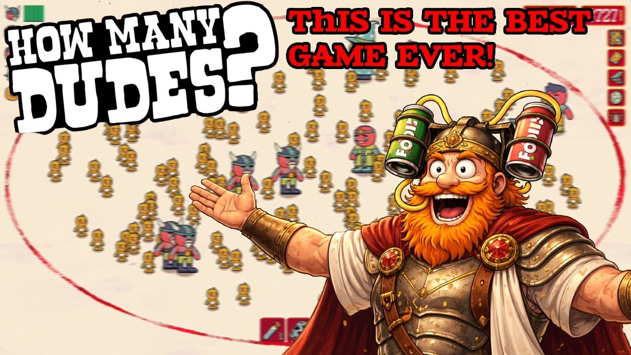 BEST game I have played this year! | How Many Dudes?