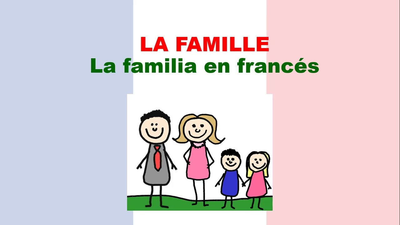 La familia en francés (LA FAMILLE)