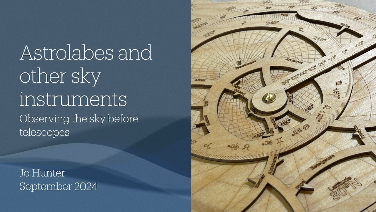 Astrolabes and other Sky Instruments