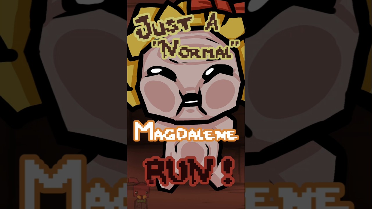 Just a Normal Magdalene Run #tboi #thebindingofisaac #animation #games #thebindingofisaacrepentence