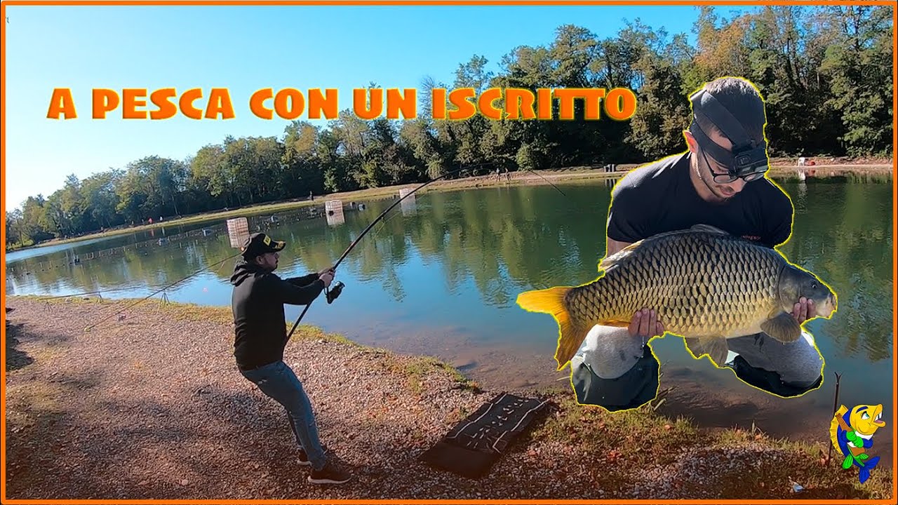 Porto un mio ISCRITTO a PESCA di STORIONI per la PRIMA VOLTA! Tanti PESCI + BIG CARPA!