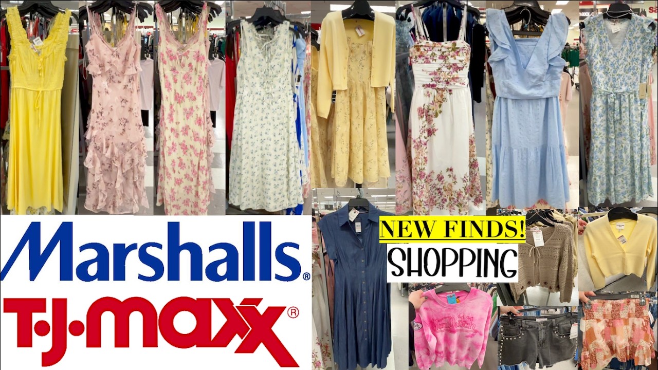 TJ MAXX & MARSHALLS #tjmaxx #marshalls #shopping #clothing #2026