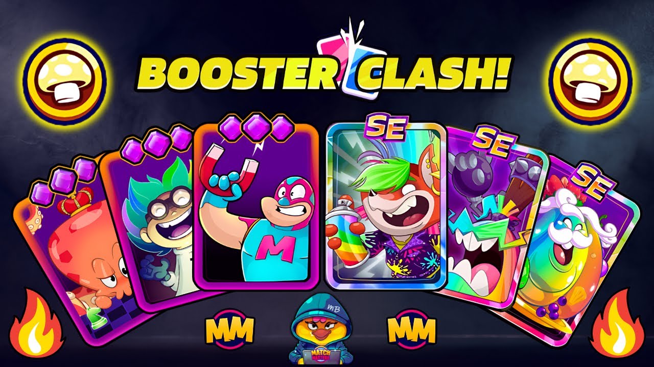 BEST WAY TO GET NEW BOOSTERS🔥 #matchmasters BOOSTER CLASH on VERTICAL MULTIPLIER MUSHROOMS