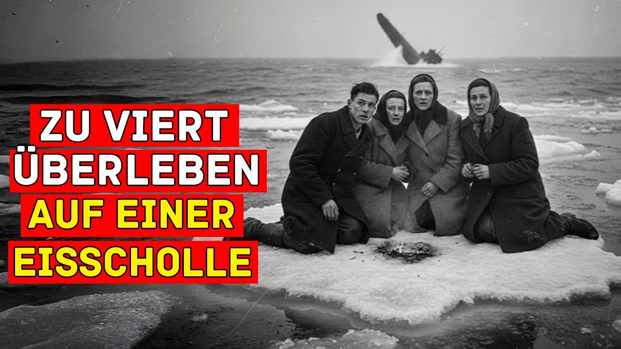 U-Boot ging unter – vier Feinde überlebten auf einer Eisinsel