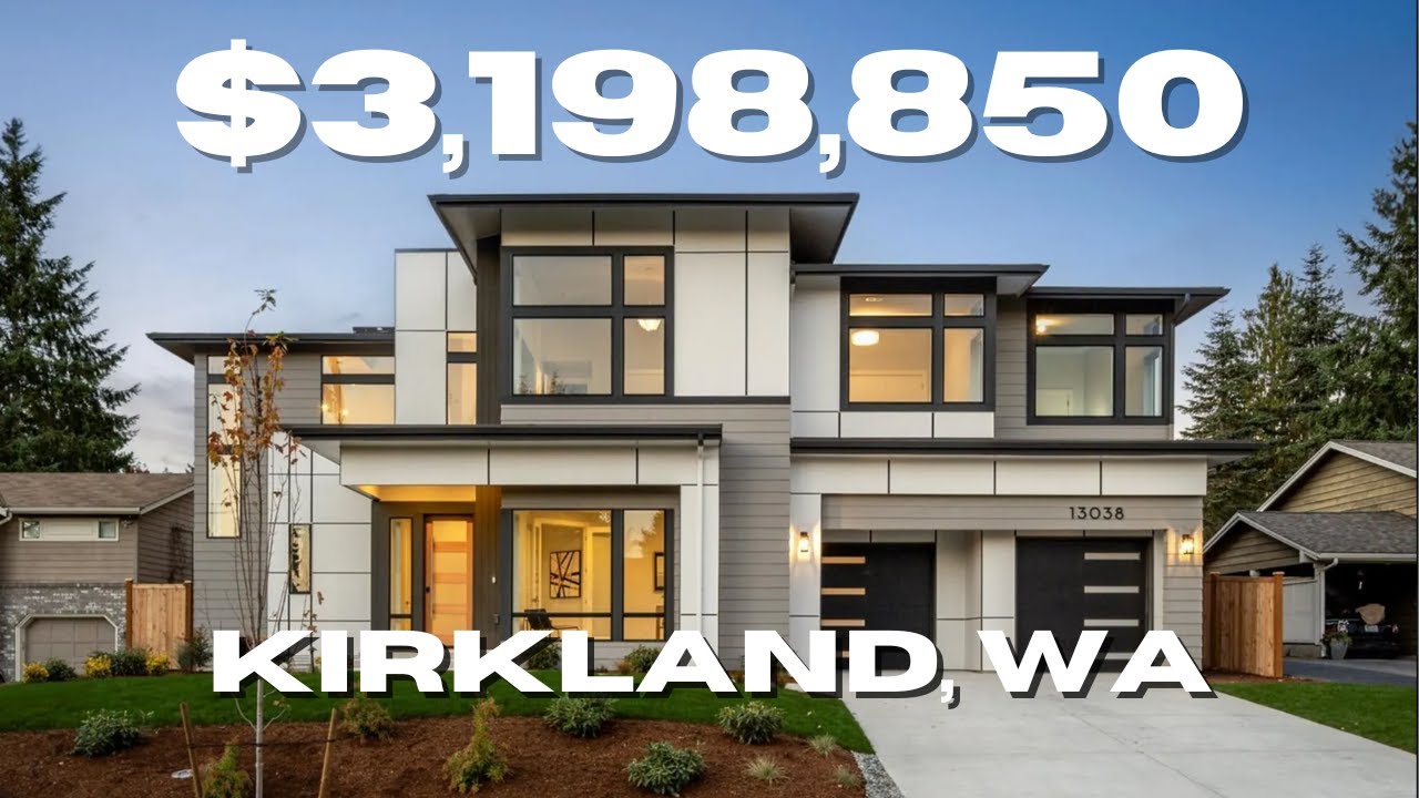 Merit Homes | Elaine Lot 1 | 4,125 SF | 5 Bedroom | Seattle | Kirkland, WA | Offered at $3,198,850