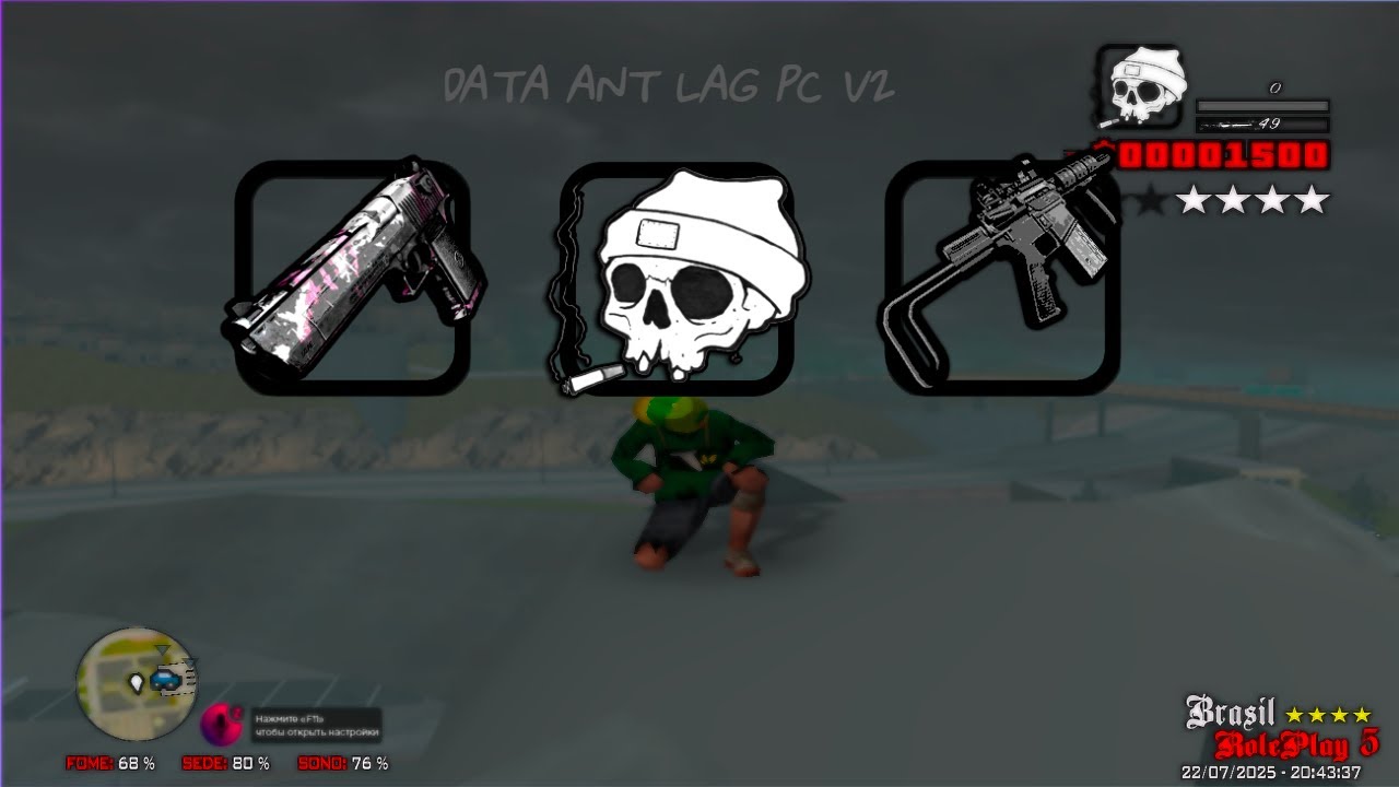 DATA ANT LAG PC V2 PARA BRP SAMP // BOA PRA PVP E TROCAÇÃO
