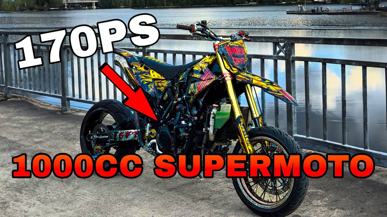 SCHNELLSTE SUPERMOTO DER WELT? | RMZ 1000 Testride feat. ​Stuntfreaksteam