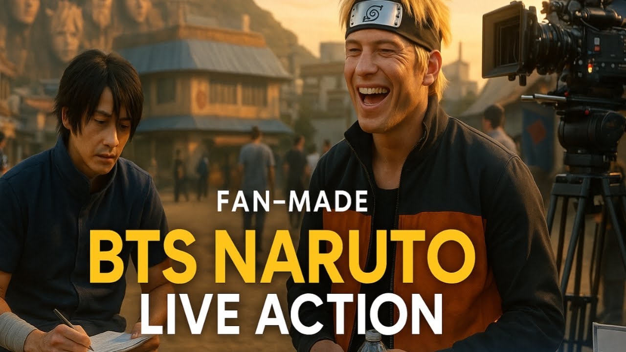 Behind The Scenes Naruto Live Action | Versi Fan Made Google Gemini 