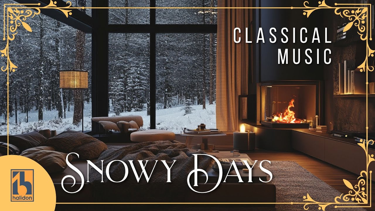 Snowy Days Classical Music | Soft & Warm Classical Music