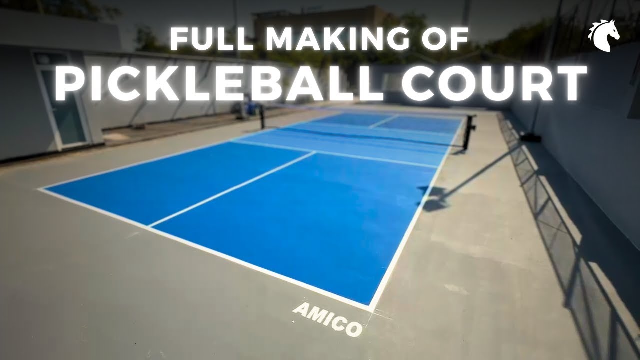 Pickleball Court Construction in Jaipur (Rajasthan) | By Amico Sports