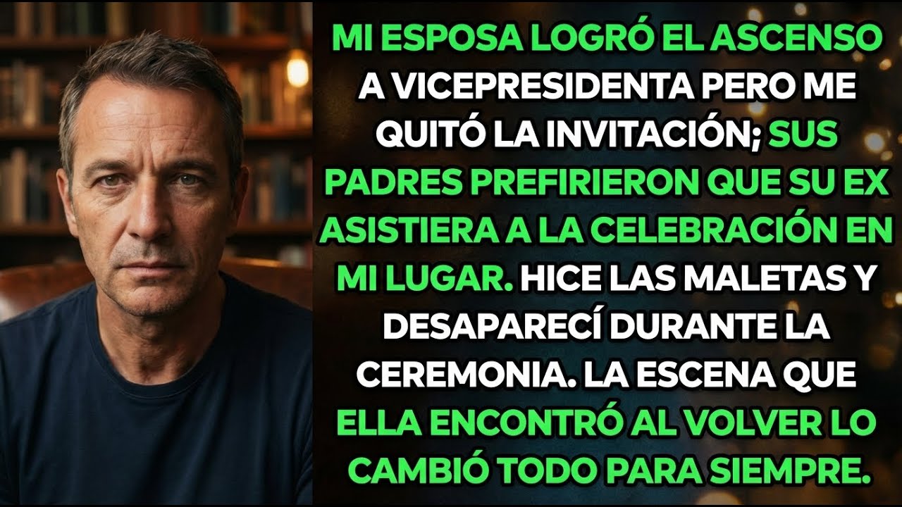 Mi Esposa Ascendió A Vicepresidenta Pero Me Apartó: Sus Padres Prefirieron Llevar A Su Ex