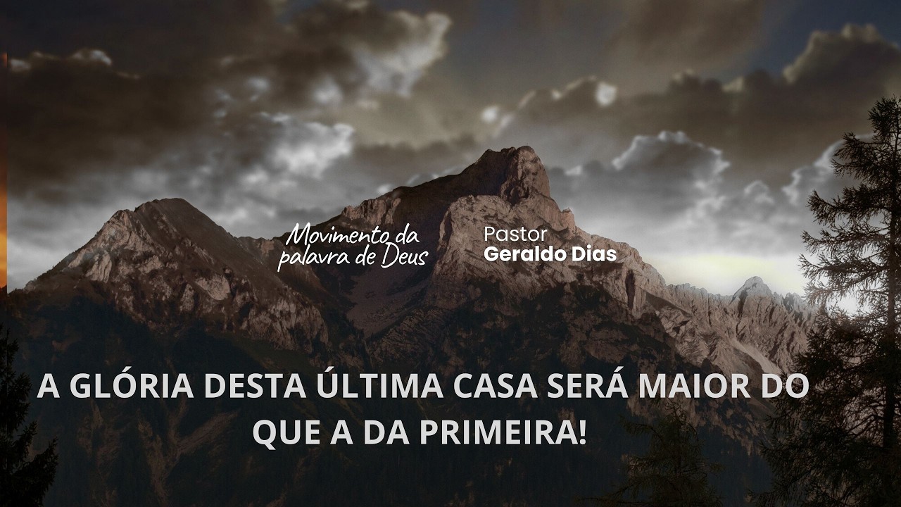A GLÓRIA DESTA ÚLTIMA CASA SERÁ MAIOR DO QUE A DA PRIMEIRA !