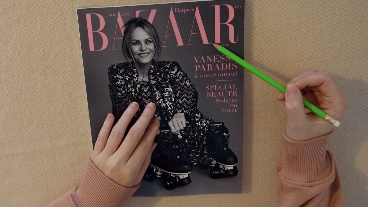 ASMR Magazine (Lecture chuchotée, Close Whispering, Page Turning)⎪asmr français