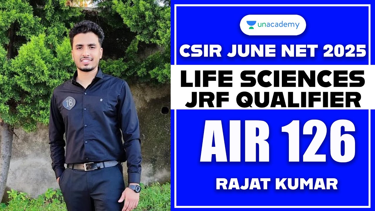 CSIR NET June 2025 Rankers Interview | CSIR NET Life Sciences Topper | AIR 126 JRF