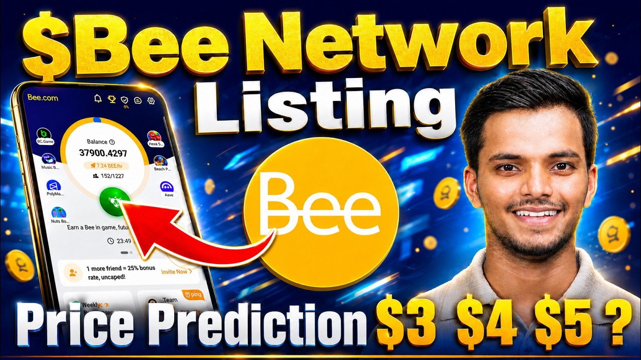🚨$Bee Exchange Listing 🔥| 🚀 $BEE Token Listing | Bee network New Update Today