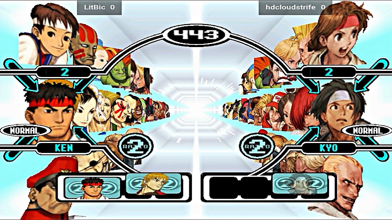 Capcom Vs. SNK Millennium Fight 2000 - LitBic vs hdcloudstrife