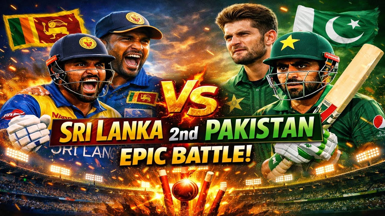 Sri Lanka vs Pakistan | 2nd T20I Highlights | Pakistan Tour of Sri Lanka | Cricket 26
