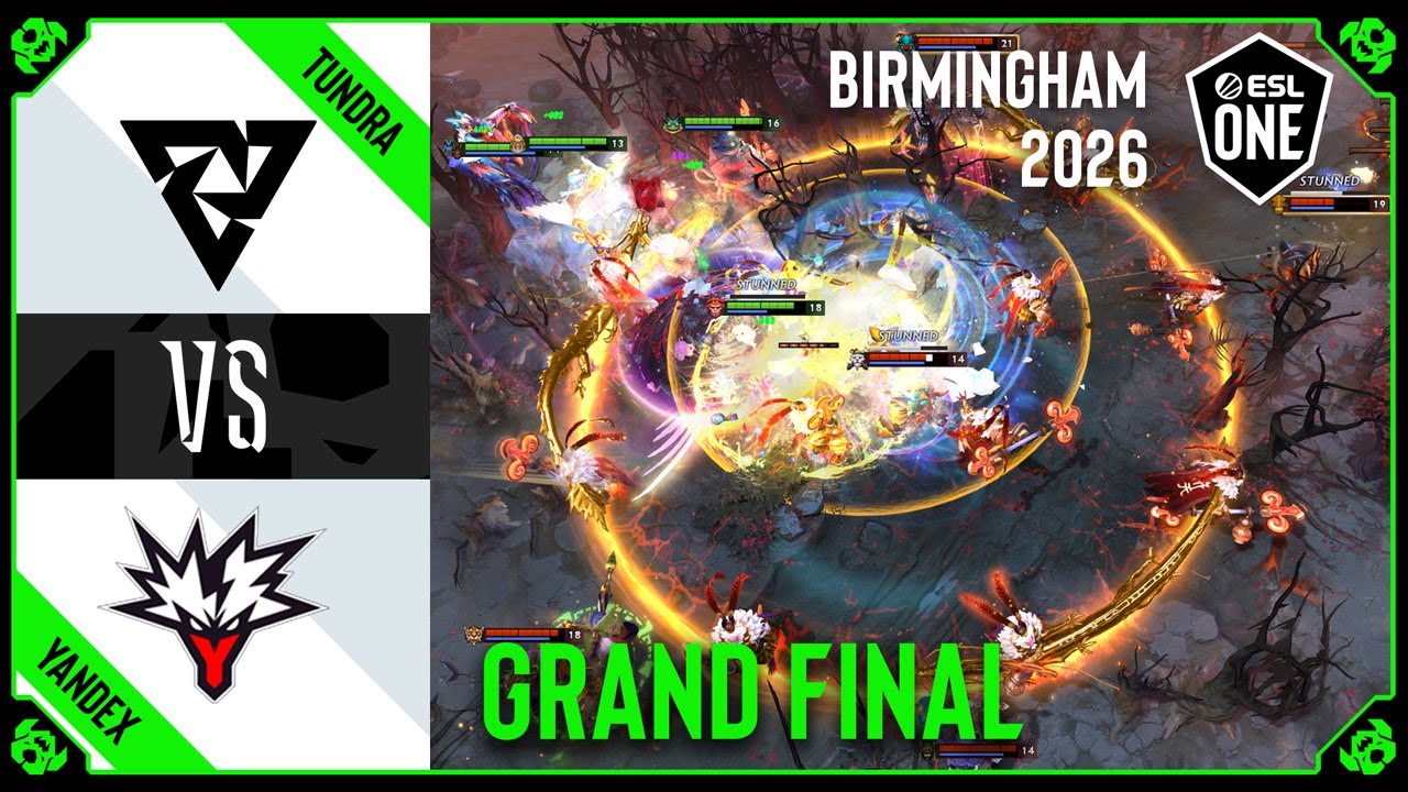 GRAND FINAL! TUNDRA vs YANDEX - HIGHLIGHTS - ESL One Birmingham 2026