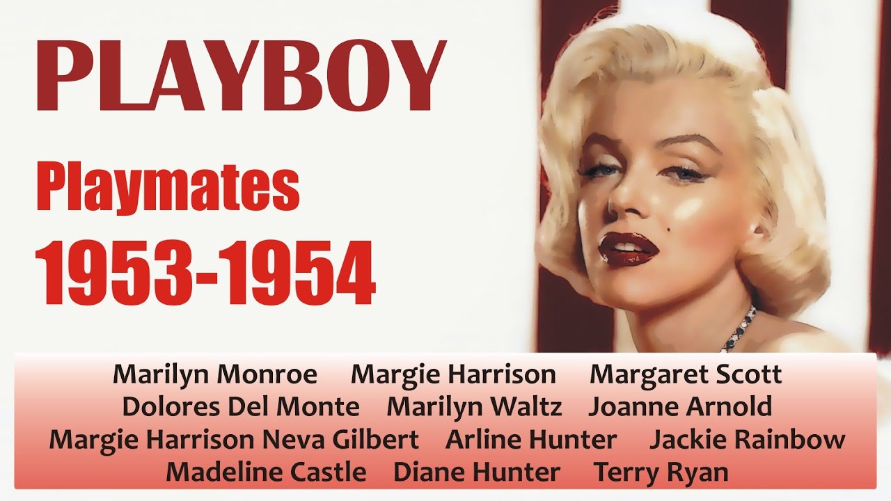 Playboy playmates 1953-1954 | Marilyn Monroe, Marilyn Waltz, photo, info