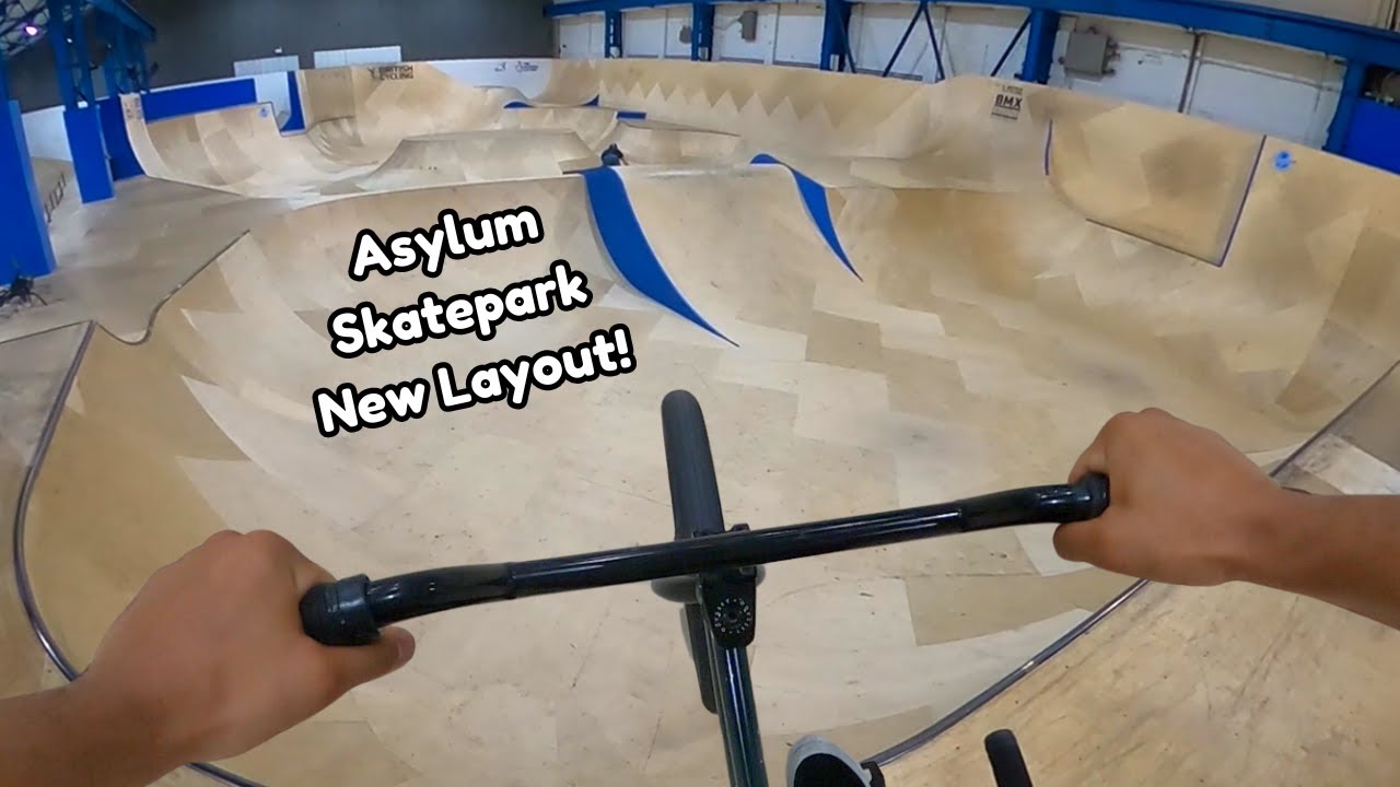 Asylum Skatepark New Layout