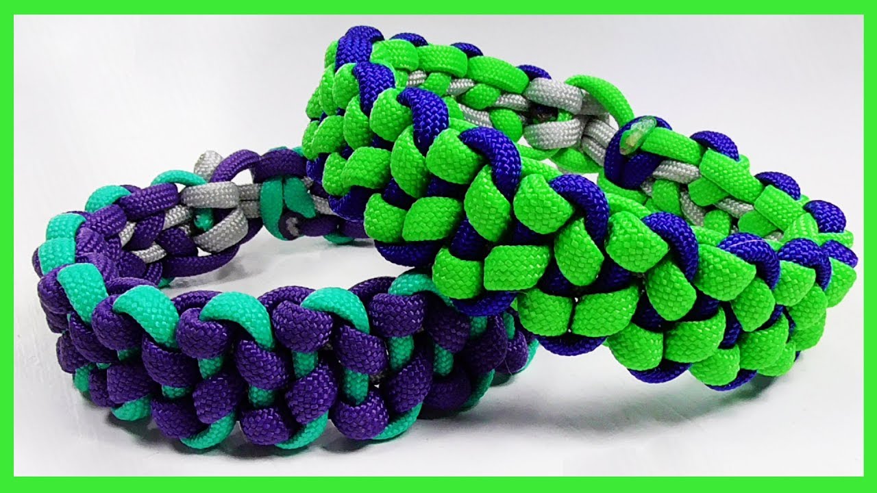 How To Make A Stitched Morse Code Paracord Braelet