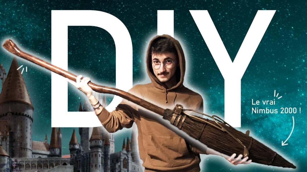 comment faire le VRAI NIMBUS 2000 !!! DIY
