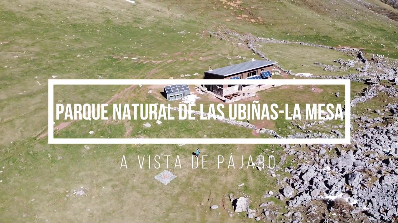 Ubiñas a vista de pájaro. Imágenes grabadas con el dron Mavic Mini. Parque Natural de las Ubiñas.