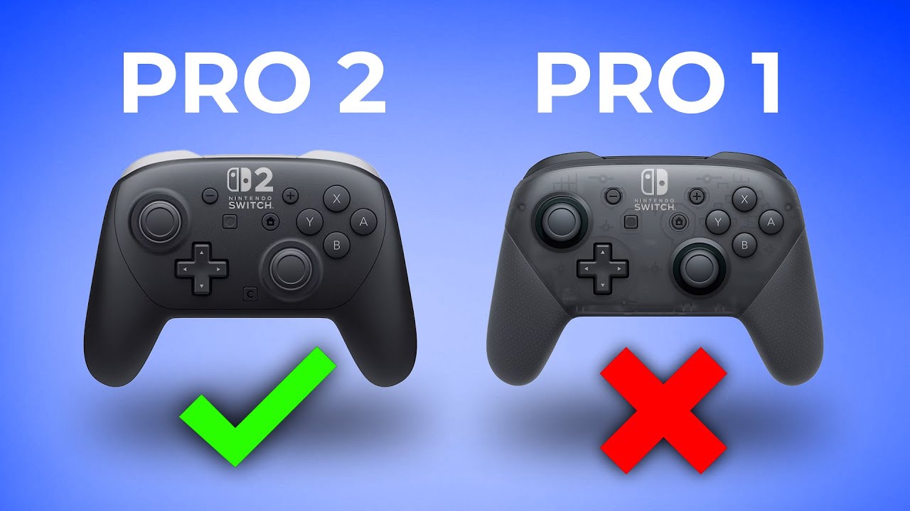 ✅ Mando PRO 2 de NINTENDO SWITCH 2 vs Mando PRO 1