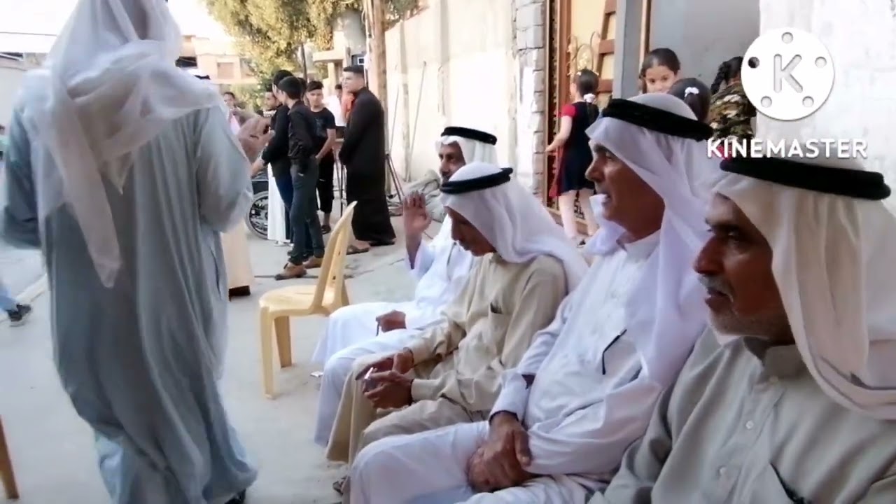 زواج عبد القادر نوفل اسماعيل الحسين الف الف مبروك