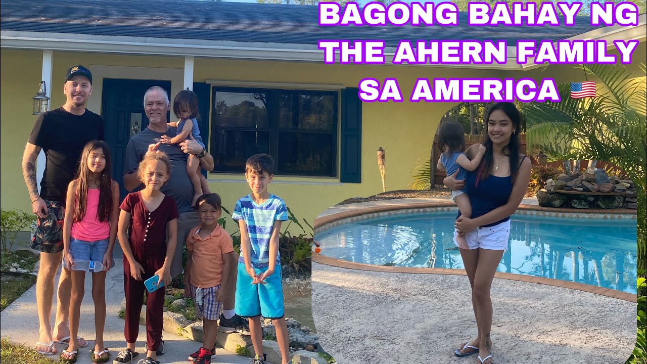 FIRST TIME SA BAGONG BAHAY NG THE AHERN FAMILY DITO SA AMERICA 🇺🇸 NA SURPRISE KAMI!