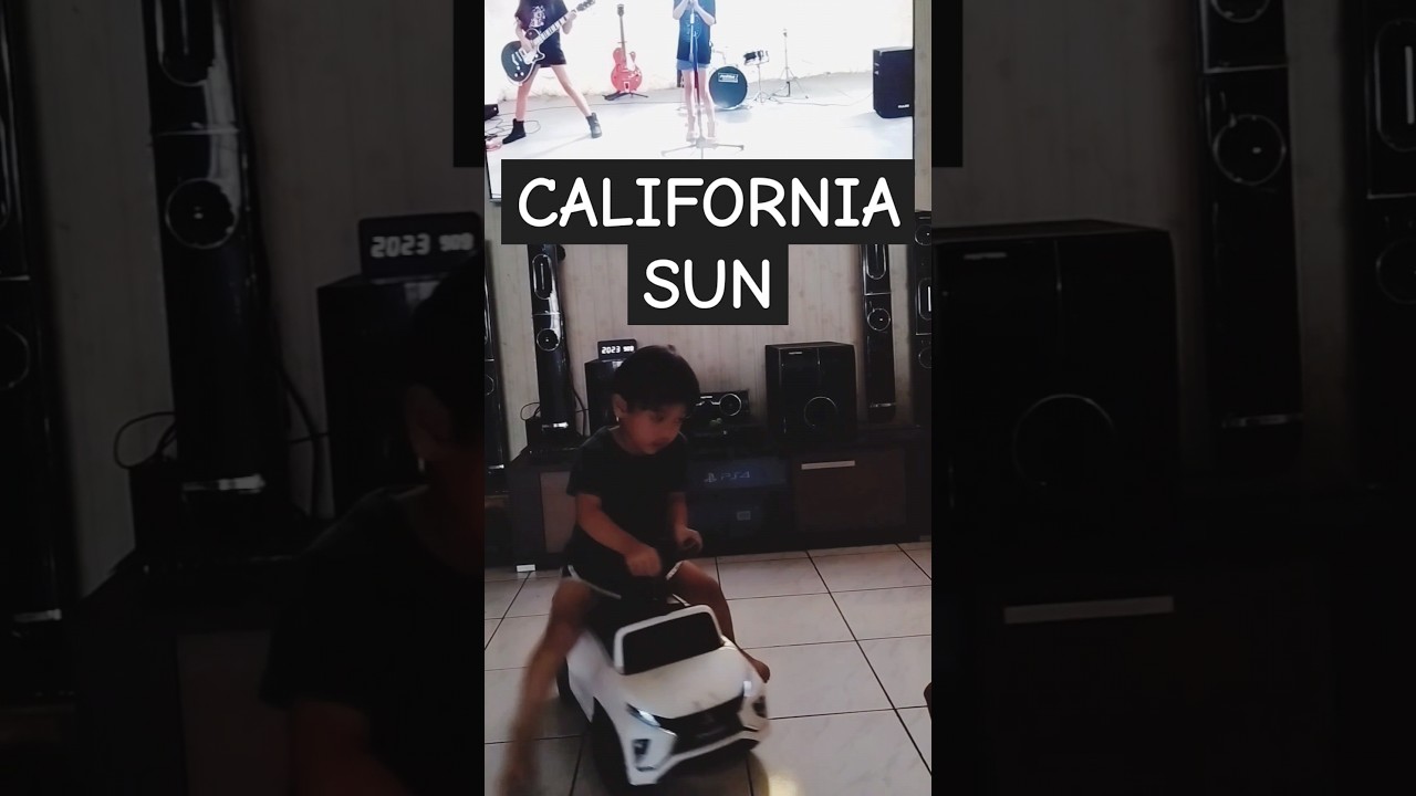 CALIFORNIA SUN #ramones #cartoon #kidsdancecover