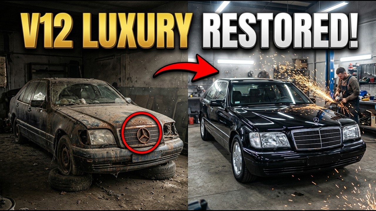 Restoring a 1991 Mercedes-Benz S600 W140 V12 | From Rust to Ultimate Luxury
