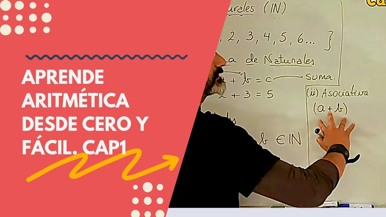🙋‍♂️🙋‍♀️APRENDE ARITMÉTICA DESDE CERO Y EN FÁCIL. Capítulo 1. 📚📈😉