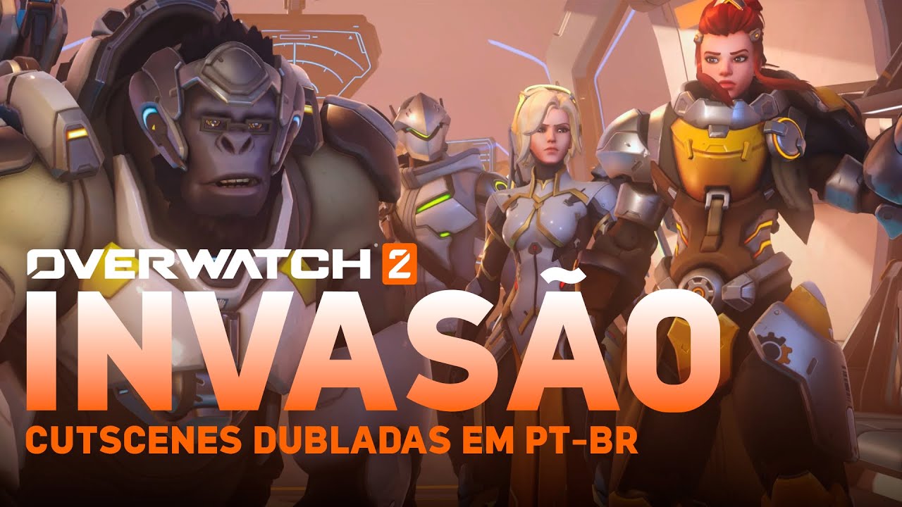 Overwatch 2 Invasão: Todas as Cutscenes do PvE (Dublado PT-BR)