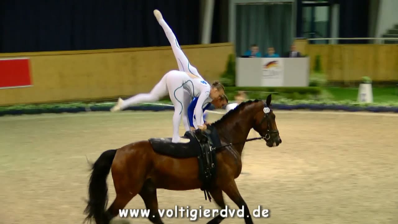 Juniorteam Leonberg - Team 21 - DJM Voltigieren Aachen 2017
