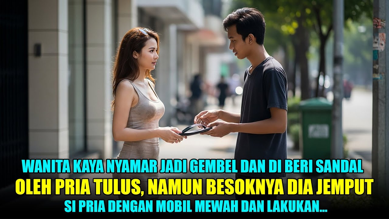 Tak Disangka, Pria Sederhana Yang Memberi Sandal Itu Menolong Putri CEO Kaya Raya