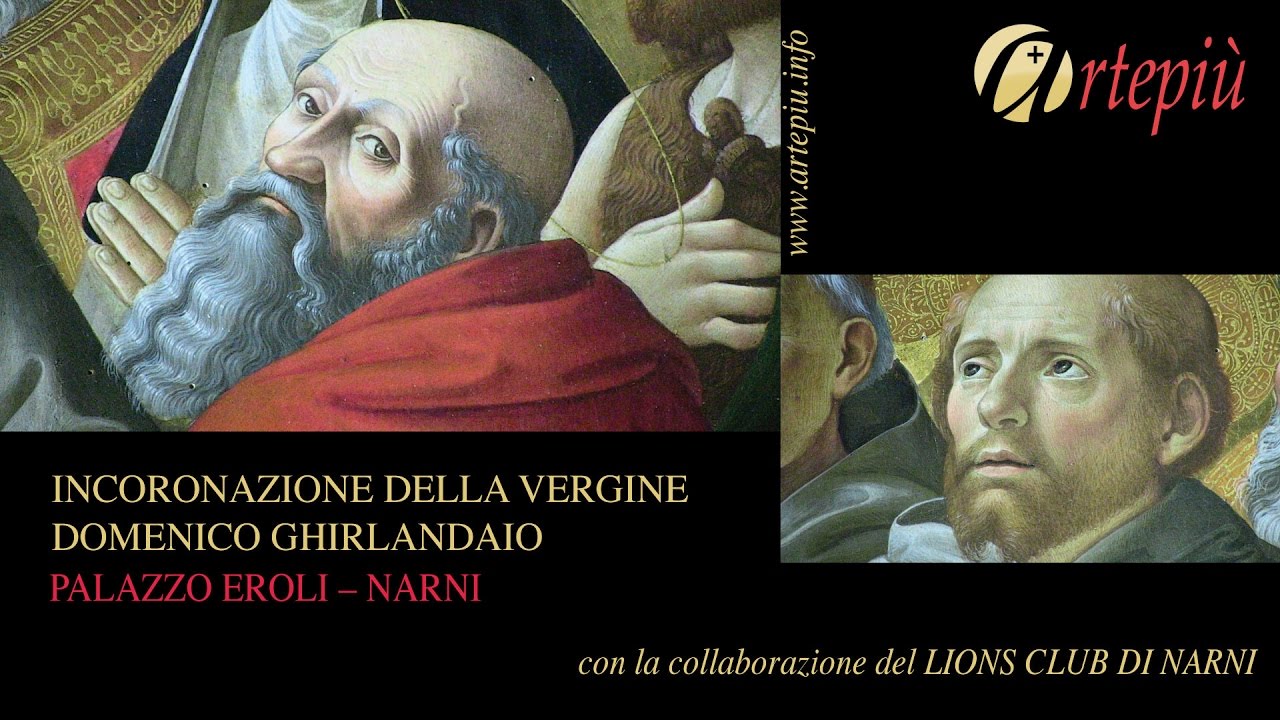 Domenico Ghirlandaio: L'Incoronazione della Vergine al Museo Eroli di Narni