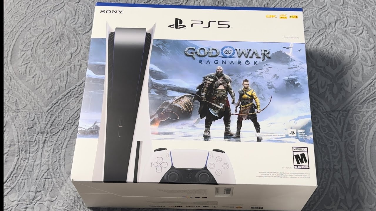 РАСПАКОВКА PS5 GOD OF WAR RAGNAROK EDITION! (ДИСК ЗА 559 ДОЛЛАРОВ) #playstation #ps5 #распаковка