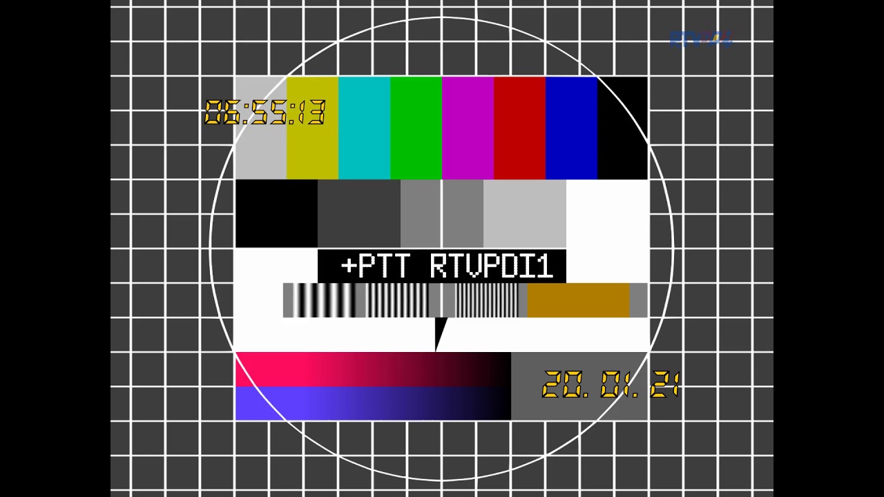 FuBK Testcard Music (20/01/2021): RTVPDI1 (TQDO-TV Channel 14)